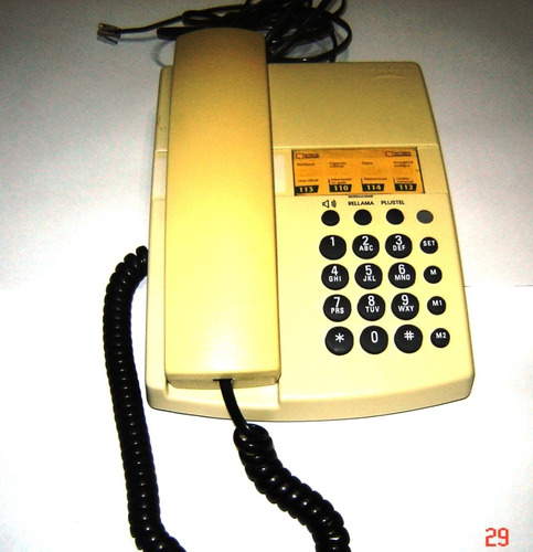 Antiguo Telefono A Botonera Funcionando Siemens