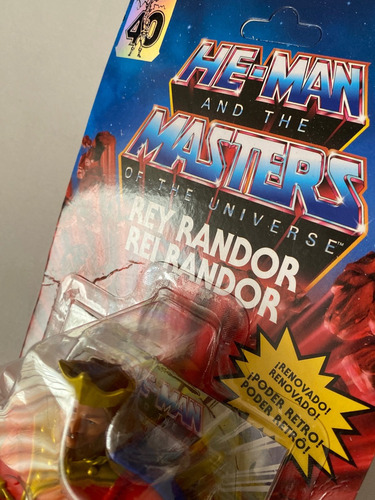 King Randor Motu Origins Carton Poco Maltratado Rey Randor