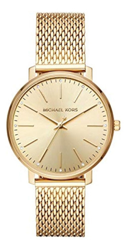 Reloj Michael Kors Pyper Modelo Mk4339 Color de la correa Dorado Color del bisel Dorado Color del fondo Dorado