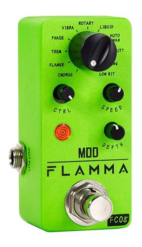 Flamma Fc05 Pedal De Modulação 11 Efeitos Timbres Clássicos