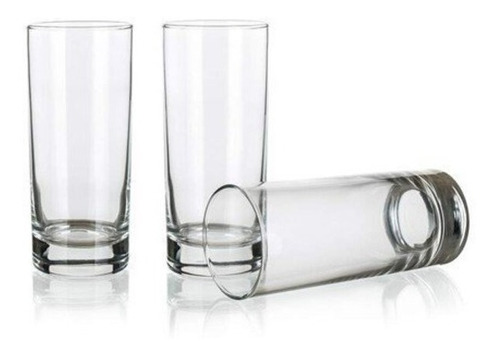 Juego 12 Vasos Hi Ball Cortina270 Ml  Bormioli Rocco 