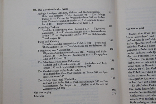 Heinrich Frieling - Farbe Hilft Verkaufen - Libro En Alemán (Usado)