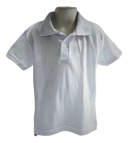 Playera Escolar Tipo Polo Manga Corta Pique Ni o 3 Pzs Env o gratis