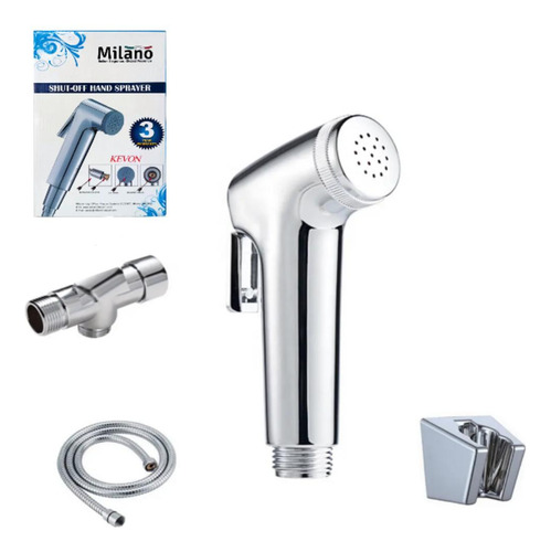Ducha Banheiro Intima Completa Aluminio Chuveirinho Privada
