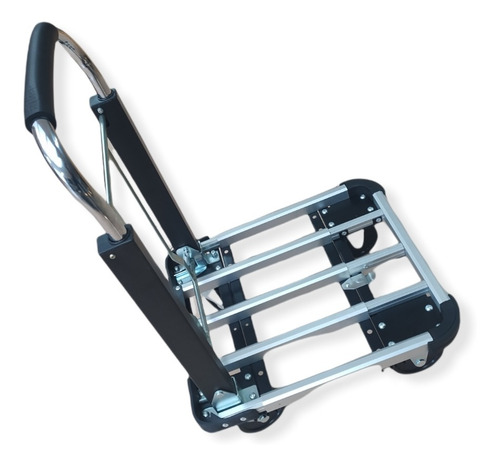 Imagen 7 de 10 de Carro Plataforma Zorra Plegable Cromada 150kg