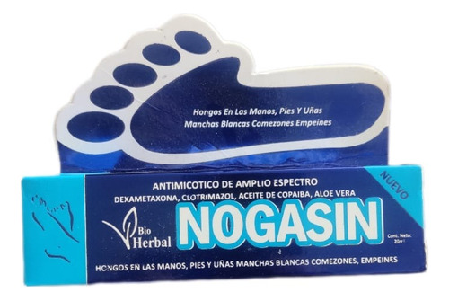 Crema Para Hongos Nogasin Antimicótico , Pies , Manos Ingle