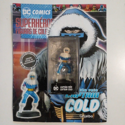 Revista + Figura Coleccionable Dc Comics. Capitán Frío.