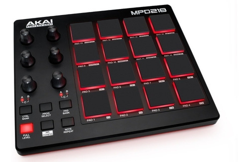 Akai Mpd218 Controlador Midi Drum Pad 