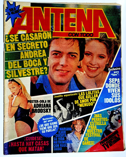 Antena / 1983 / N° 2521 / Andrea Del Boca Y Silvestre