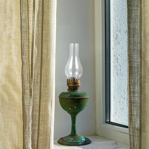 Lámpara De Queroseno, Chimenea, Lámpara De Aceite, Pantalla