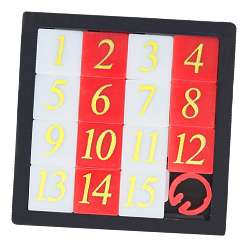 2 Rompecabezas De Números Deslizantes, Juego De Para