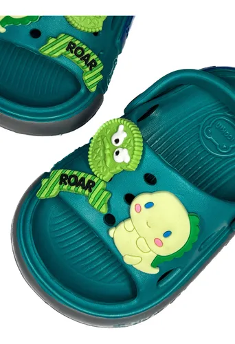 Suecos Zapatos Chancla Dinosaurio Niños