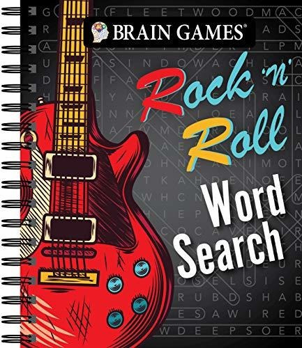 Book : Brain Games - Rock N Roll Word Search - Publications