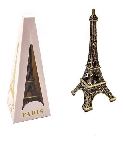 7 Torres Eiffel Paris Metálica 10cm Recuerdos Xv Años, Boda