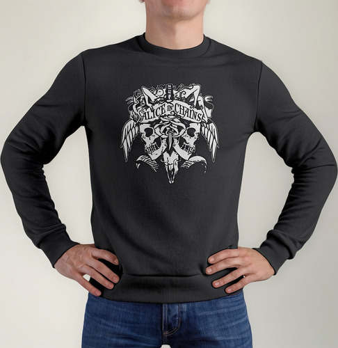 Polera Cuello Redondo Alice In Chains D1208