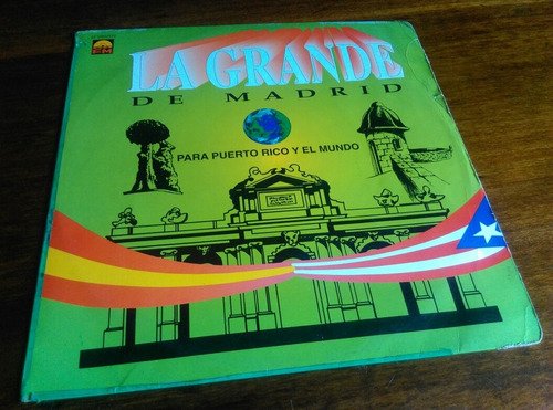 Vinilo-la Grande De Madrid-pa Puerto Rico Y Él Mundo.  Ljp