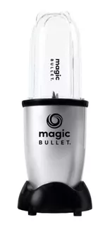 Licuadora Nutribullet Magic Bullet 510 mL plata con vaso de plástico 120V