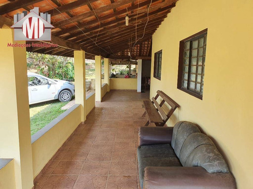 Linda Chácara Com 3 Dormitórios, Horta E Pomar Formado, Campinho, À Venda, 2591 M² Por R$ 380.000 - Zona Rural - Pinhalzinho/sp - Ch0759