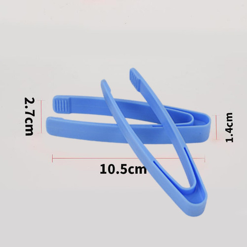40x Pinças Crianças Brinquedos Sensoriais Presentes Azul