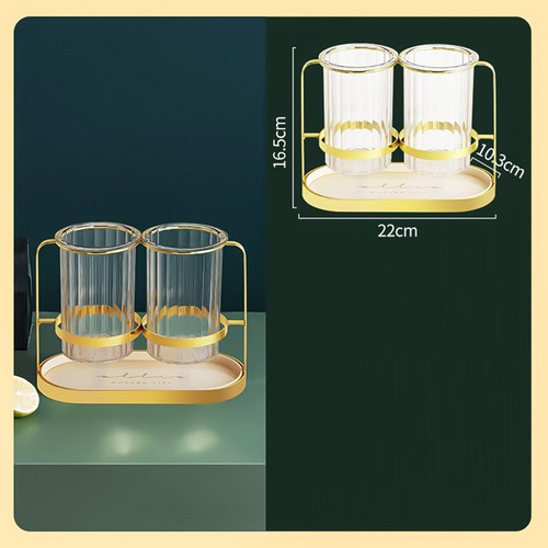 Soporte Para Utensilios De Cocina, Organizador De Dorado