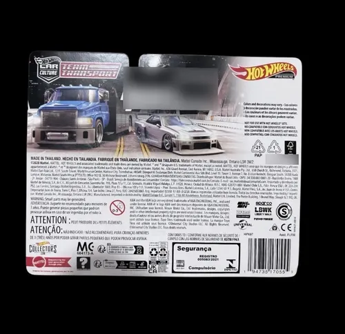 Hot Wheels Fast & Furious Team Transport Lb-er34 Skyline