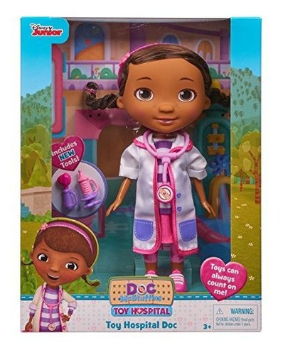 Doc. Mcstuffins Muñeca Con Accesorios Médicos 