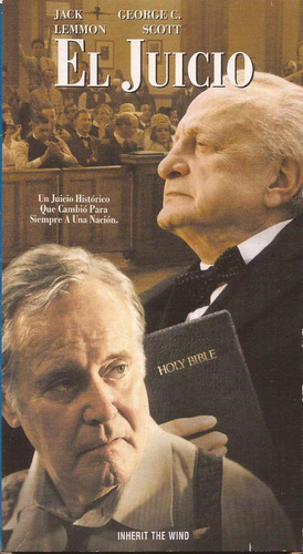 El Juicio Jack Lemmon George C. Scott Inherit The Wind Vhs