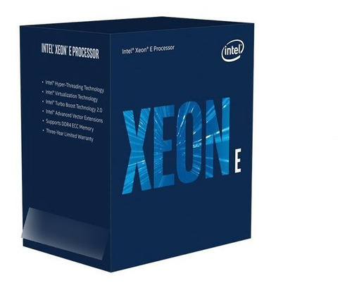 Processador Xeon Intel Quadcore E-2124 8mb Lga1151 S/grafico