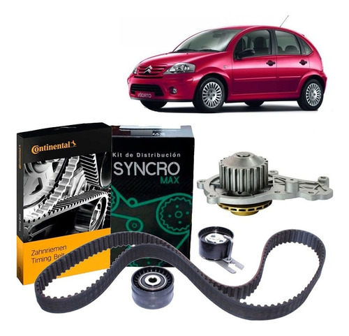 Kit Distribucion + Bomba Para Citroen C3 1.4 Dv4td 2002 2010