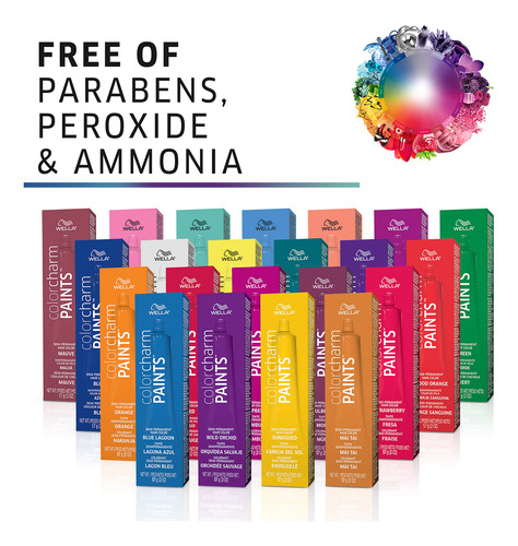 Tinte Semipermanente Para El Cabello Wella Color Charm Paint
