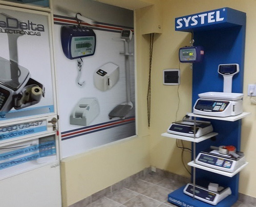 Balanza Systel Cuora 30 K Etiqueta Sin Mastil Service Delta