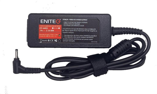 Imagem 2 de 6 de Carregador Para Notebook Samsung Np350xaa - 19v 2.1a 40w