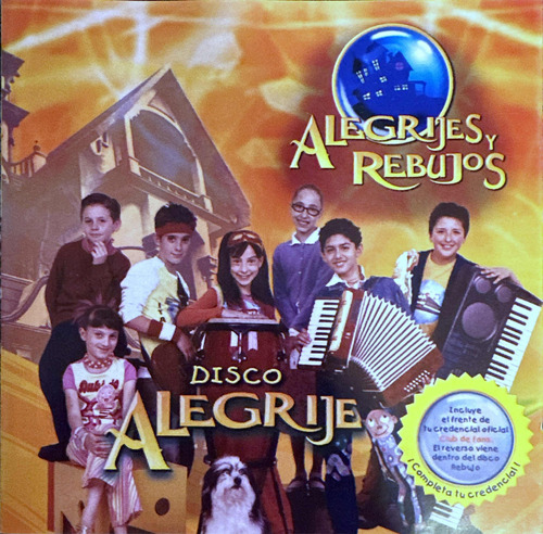 Cd Alegrijes Y Rebujos - Disco Alegrije - Amarillo - Naciona