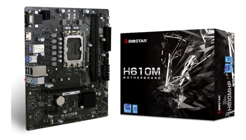 Motherboard Biostar H610mhp Lga1700 Intel 12ma Y 13ra Gen