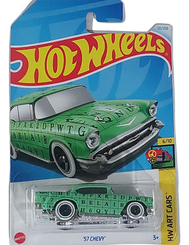 Autos Hot Wheels Edicion Hw Art Cars. Precio X Unidad 57 Chevy 6/10