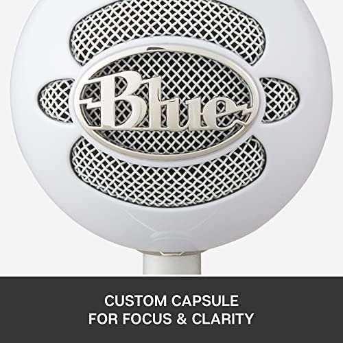 Micrófono Para Streaming Logitech Snowball Ice White