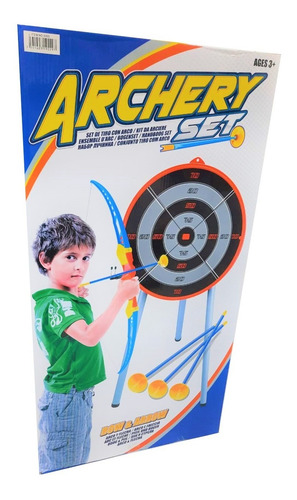 Imagen 2 de 10 de Set Arco Y Flecha Con Blanco Jlt 8355 La Torre