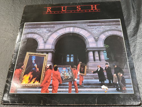 Rush Moving Pictures Lp Usa 1r Edic Deep Purple Led Zeppelin