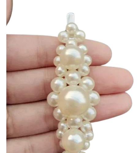 . Cuca Cucas Pasadores Clips Cabello Broches Perlas Moda Wow