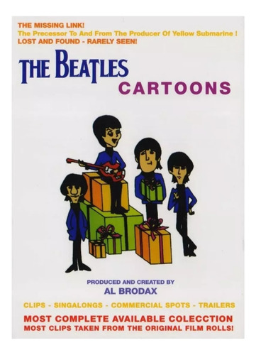 The Beatles Cartoons Al Brodax Concierto Dvd Versión Del Álbum Estándar