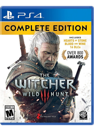 The Witcher 3 Wild Hunt Game Of The Year Edition Ps4 Físico