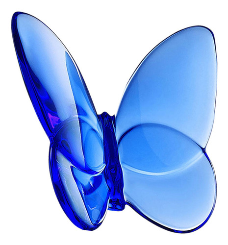 Estatuilla De Mariposa De Cristal, Figura De Mariposa Azul