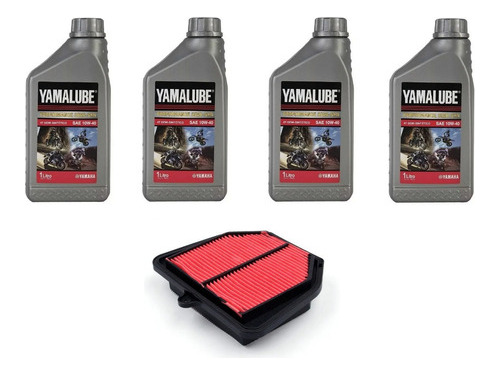 Kit Service Yamaha Original Filtro Aire Aceite Fazer 1000 ®