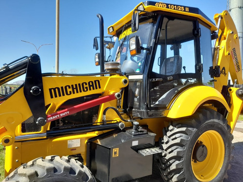 Retro Pala Michigan 4wd-101/25ii Perkins 100 Hp Carraro