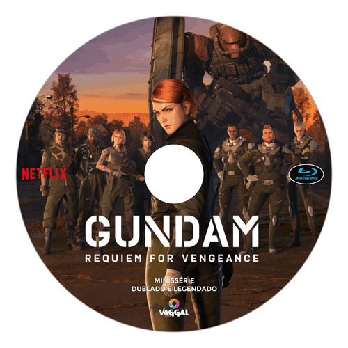 Blu-ray Minissérie Gundam: Requiem For Vengenace - Dub/leg