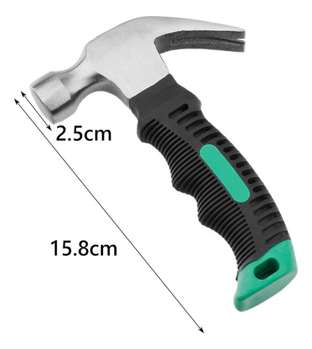 . Martillo De Carpintero Compacto, Ergonómico Y Duradero