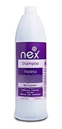Shampoo Violeta Sin Parabenos X 1 Litro Nex