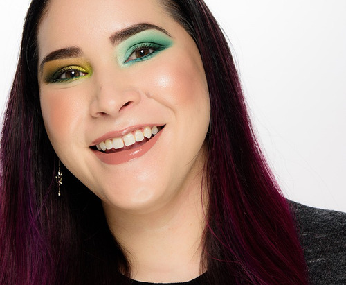 Colourpop Just My Luck Paleta De Sombras Verdes Original Verde