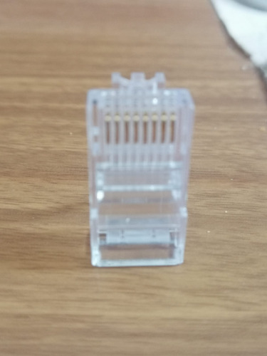 Plug Cat6 Rj45 Amp Caja De 100 Piezas