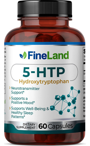 60cap 5-htp 5-hydroxytriptofano Neurotransmisor Y Ánimo Sabor Sin Sabor